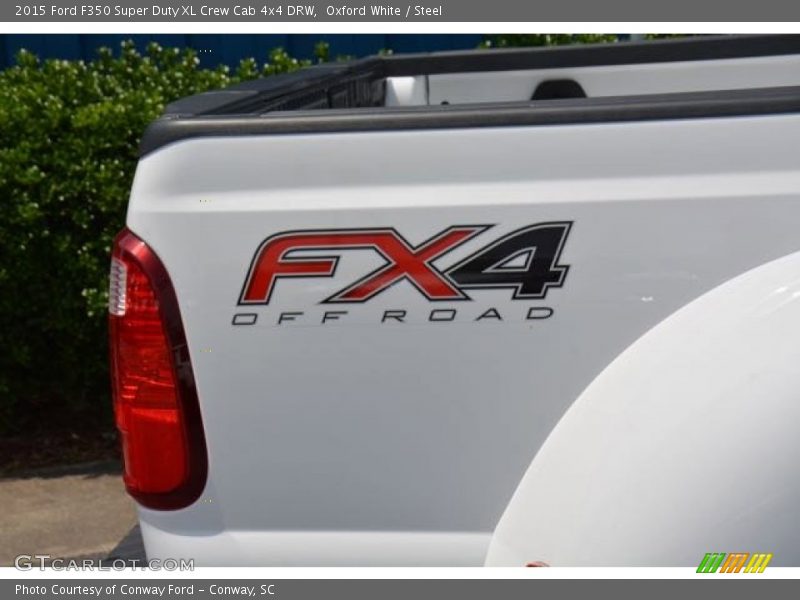 Oxford White / Steel 2015 Ford F350 Super Duty XL Crew Cab 4x4 DRW