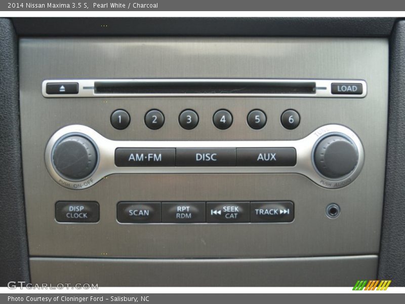 Pearl White / Charcoal 2014 Nissan Maxima 3.5 S