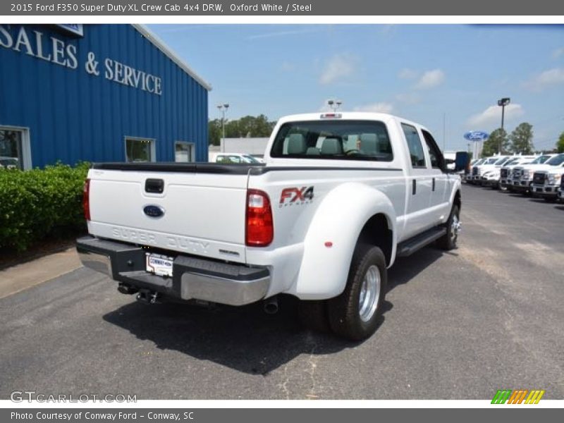 Oxford White / Steel 2015 Ford F350 Super Duty XL Crew Cab 4x4 DRW