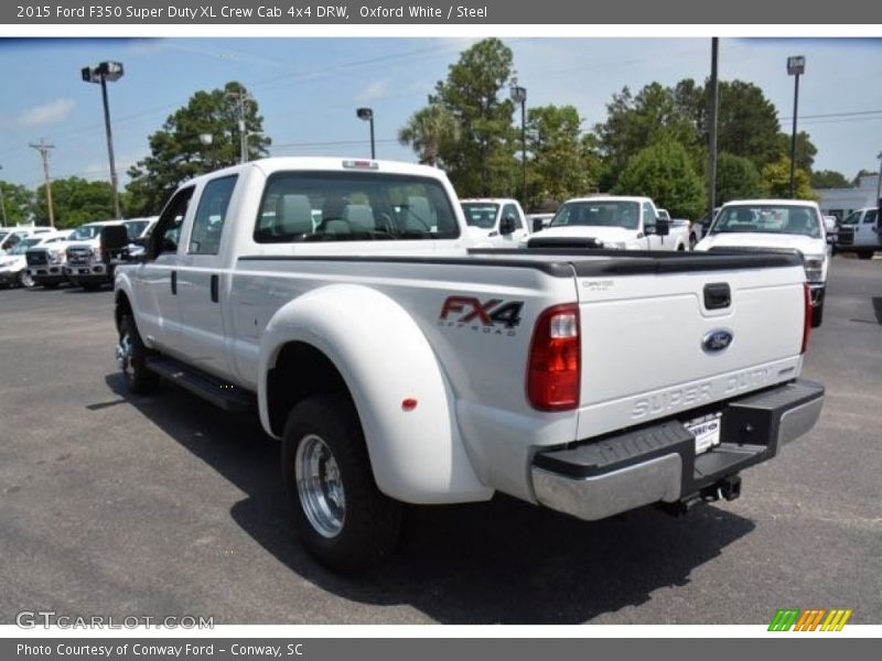 Oxford White / Steel 2015 Ford F350 Super Duty XL Crew Cab 4x4 DRW