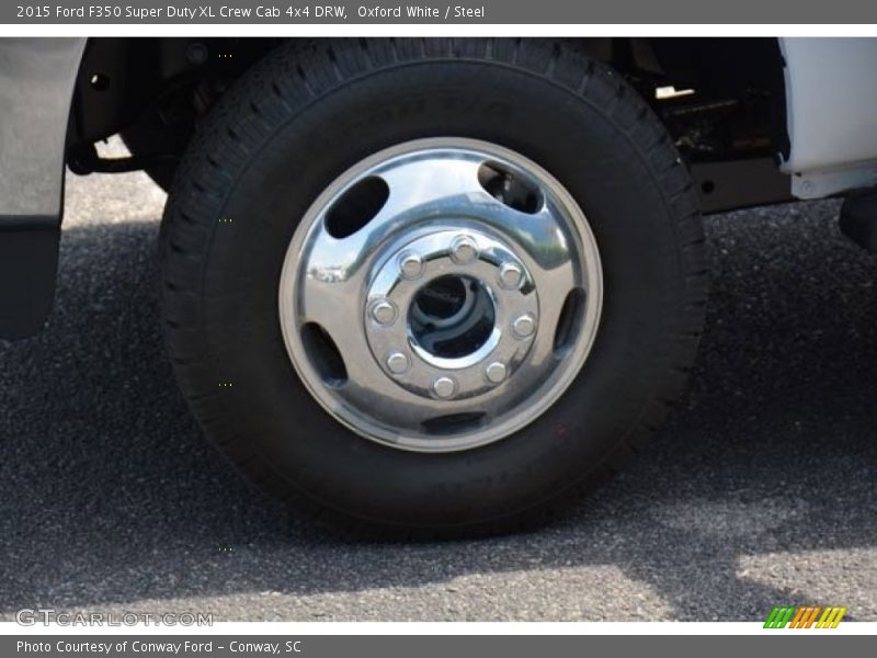 Oxford White / Steel 2015 Ford F350 Super Duty XL Crew Cab 4x4 DRW