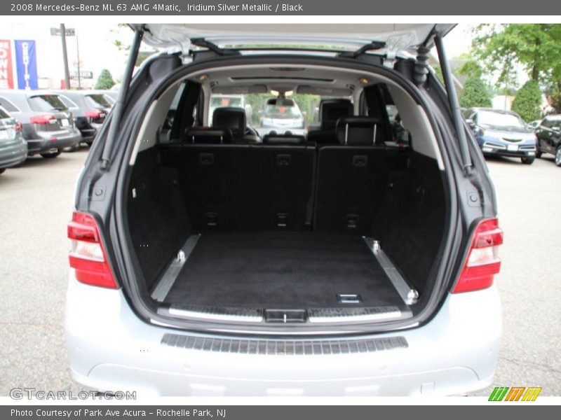 Iridium Silver Metallic / Black 2008 Mercedes-Benz ML 63 AMG 4Matic