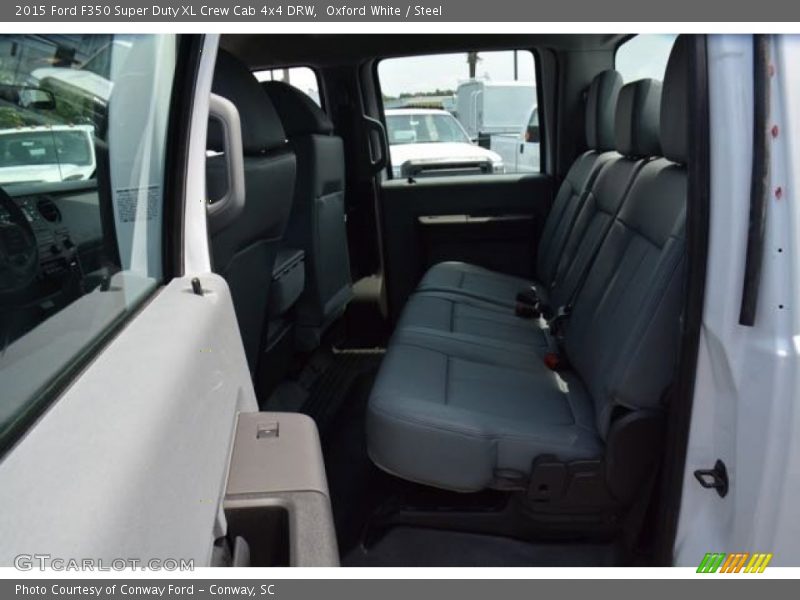 Oxford White / Steel 2015 Ford F350 Super Duty XL Crew Cab 4x4 DRW