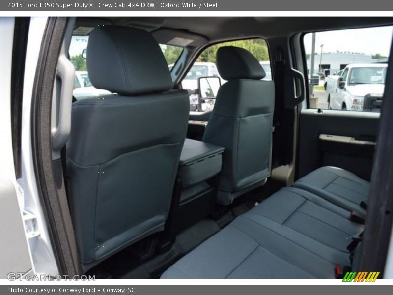 Oxford White / Steel 2015 Ford F350 Super Duty XL Crew Cab 4x4 DRW