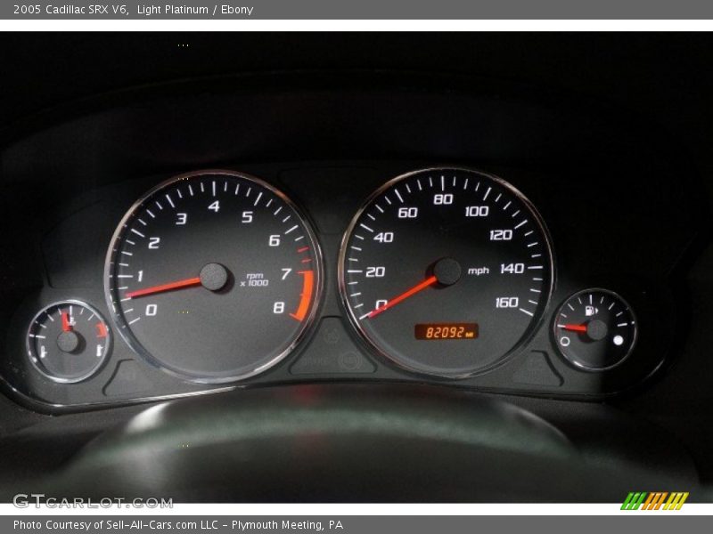 Light Platinum / Ebony 2005 Cadillac SRX V6