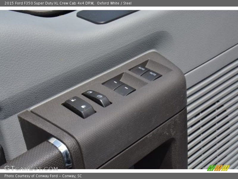 Oxford White / Steel 2015 Ford F350 Super Duty XL Crew Cab 4x4 DRW