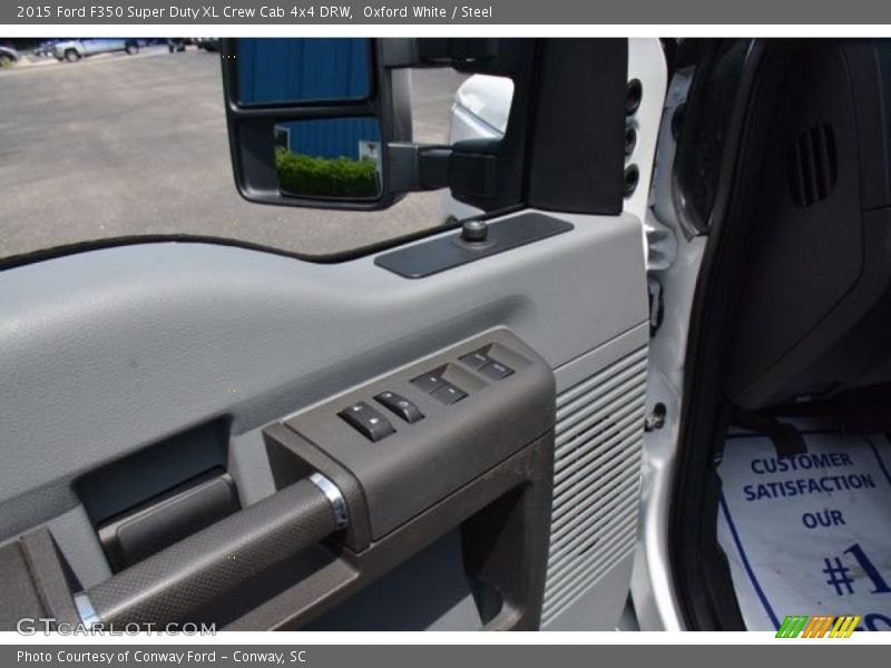 Oxford White / Steel 2015 Ford F350 Super Duty XL Crew Cab 4x4 DRW