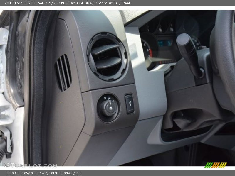 Oxford White / Steel 2015 Ford F350 Super Duty XL Crew Cab 4x4 DRW