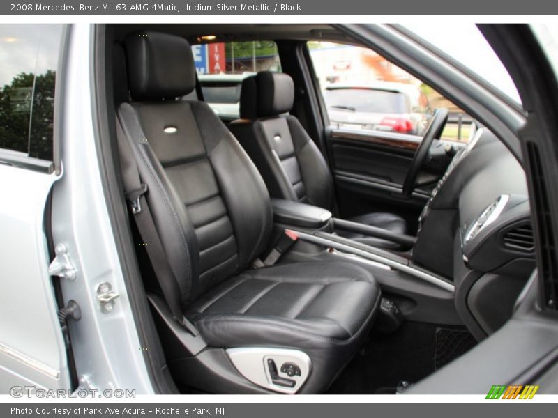 Iridium Silver Metallic / Black 2008 Mercedes-Benz ML 63 AMG 4Matic
