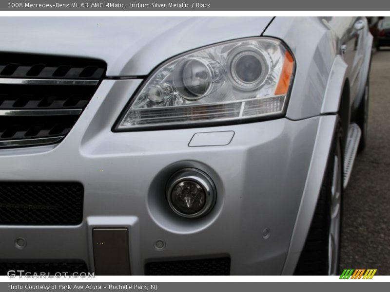 Iridium Silver Metallic / Black 2008 Mercedes-Benz ML 63 AMG 4Matic