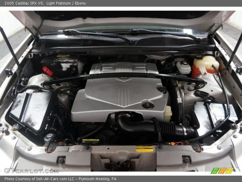 Light Platinum / Ebony 2005 Cadillac SRX V6
