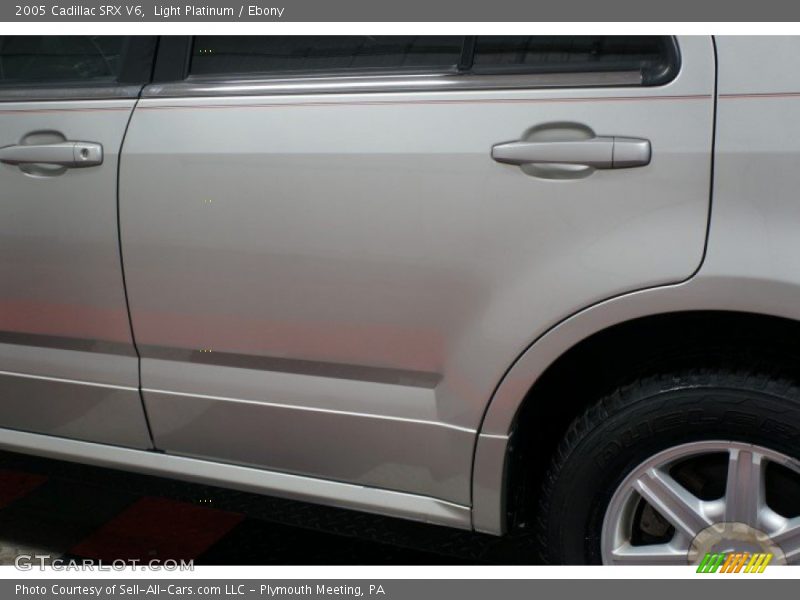 Light Platinum / Ebony 2005 Cadillac SRX V6