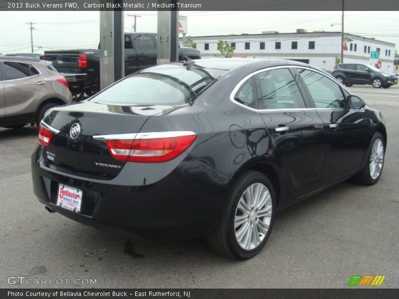 Carbon Black Metallic / Medium Titanium 2013 Buick Verano FWD