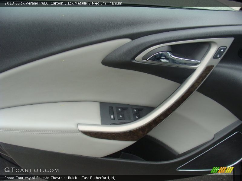 Carbon Black Metallic / Medium Titanium 2013 Buick Verano FWD