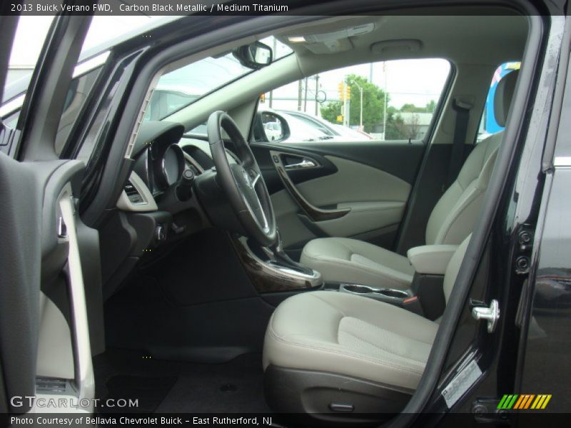 Carbon Black Metallic / Medium Titanium 2013 Buick Verano FWD