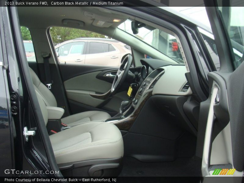 Carbon Black Metallic / Medium Titanium 2013 Buick Verano FWD
