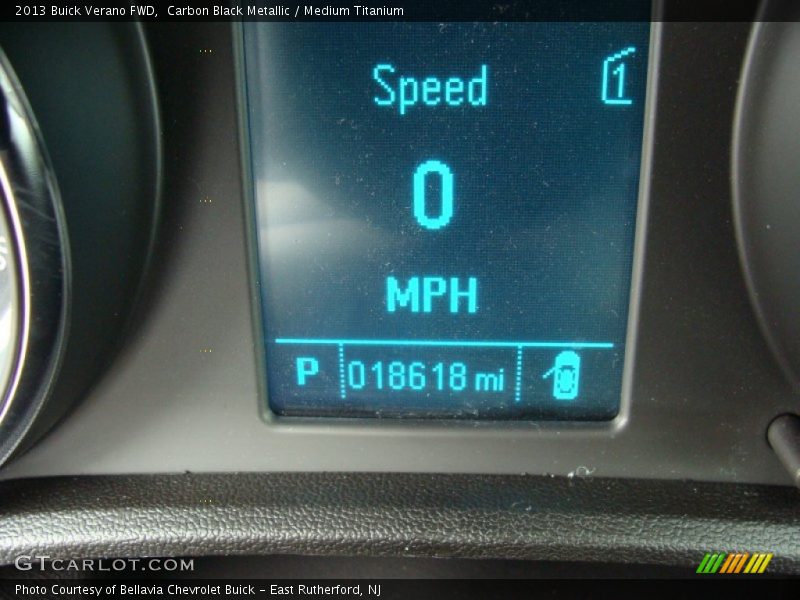 Carbon Black Metallic / Medium Titanium 2013 Buick Verano FWD