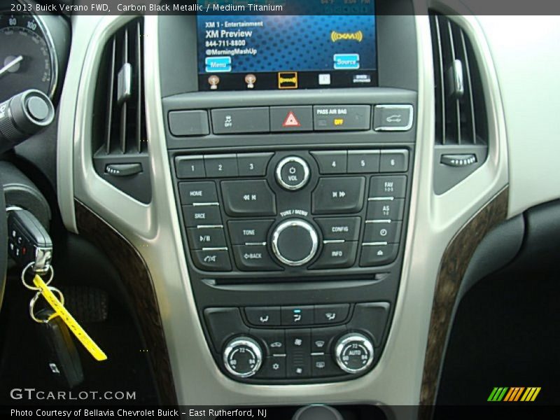Carbon Black Metallic / Medium Titanium 2013 Buick Verano FWD