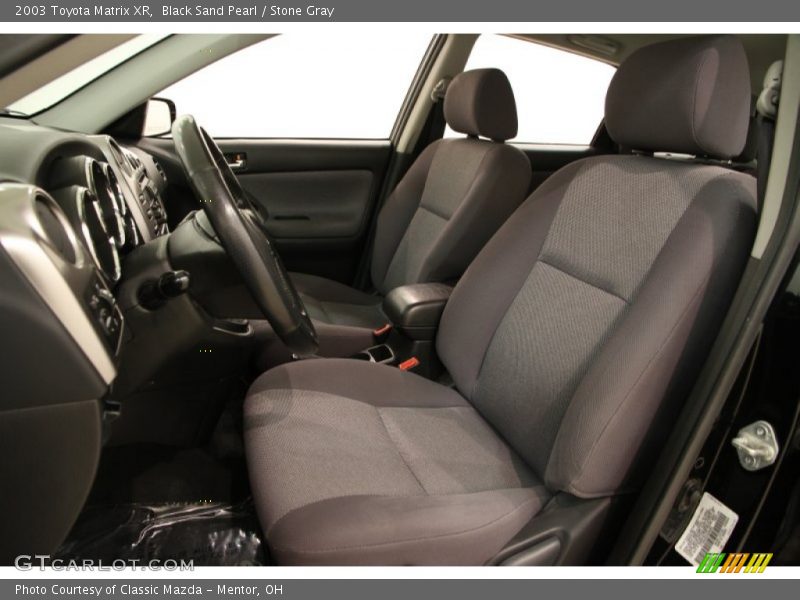  2003 Matrix XR Stone Gray Interior