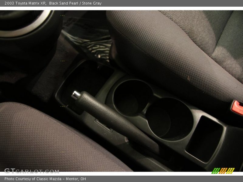 Black Sand Pearl / Stone Gray 2003 Toyota Matrix XR