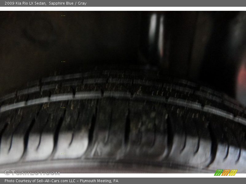 Sapphire Blue / Gray 2009 Kia Rio LX Sedan
