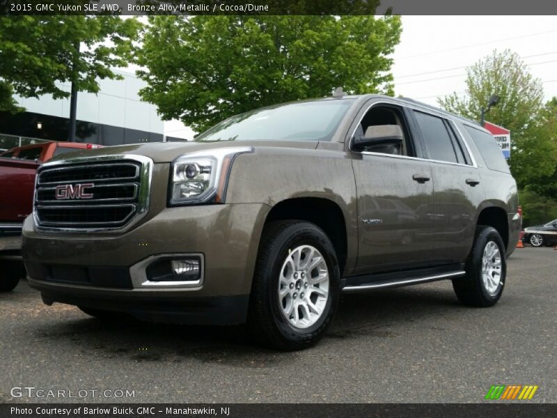 Bronze Alloy Metallic / Cocoa/Dune 2015 GMC Yukon SLE 4WD