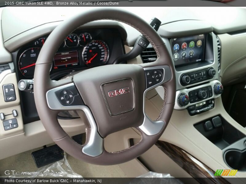 Bronze Alloy Metallic / Cocoa/Dune 2015 GMC Yukon SLE 4WD