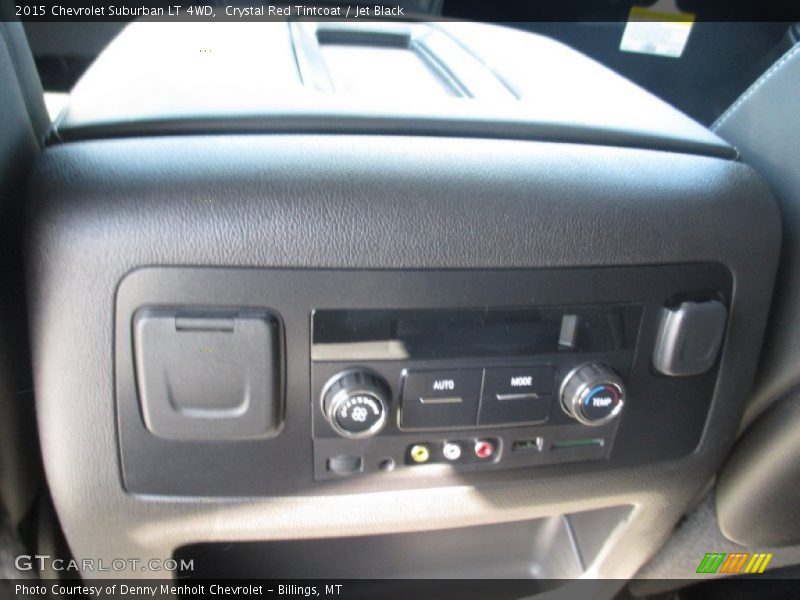 Crystal Red Tintcoat / Jet Black 2015 Chevrolet Suburban LT 4WD