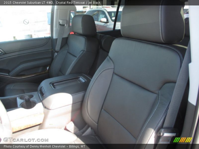 Crystal Red Tintcoat / Jet Black 2015 Chevrolet Suburban LT 4WD