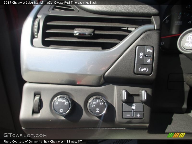 Crystal Red Tintcoat / Jet Black 2015 Chevrolet Suburban LT 4WD