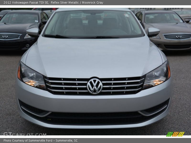 Reflex Silver Metallic / Moonrock Gray 2012 Volkswagen Passat TDI SE