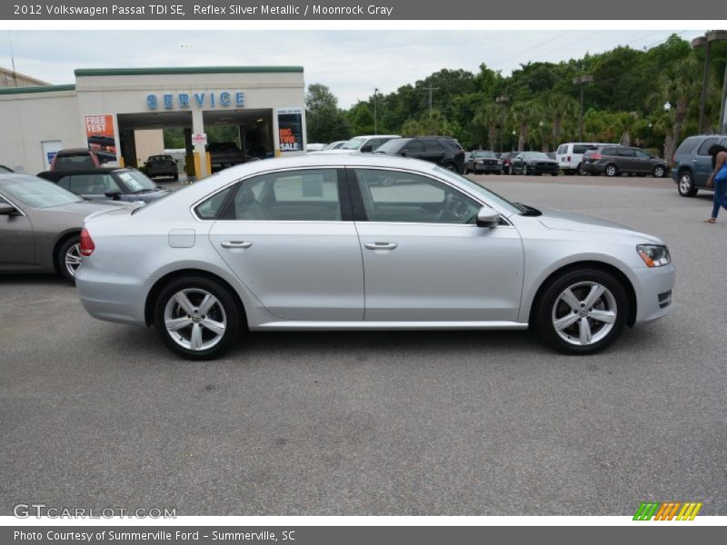 Reflex Silver Metallic / Moonrock Gray 2012 Volkswagen Passat TDI SE