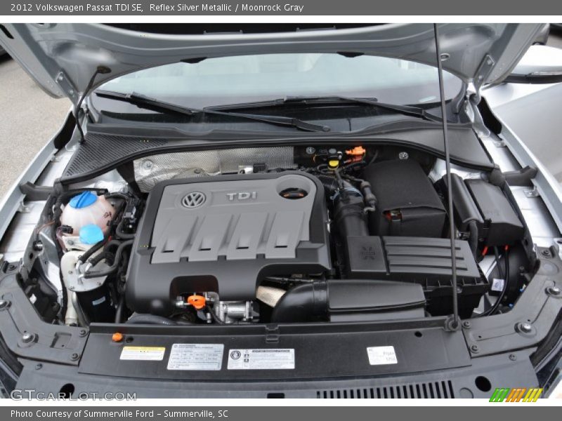 Reflex Silver Metallic / Moonrock Gray 2012 Volkswagen Passat TDI SE