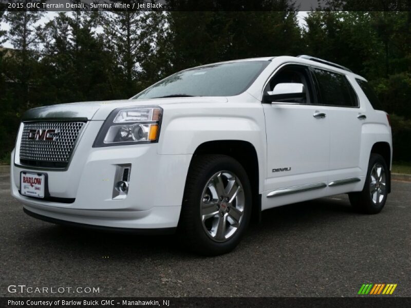 Summit White / Jet Black 2015 GMC Terrain Denali