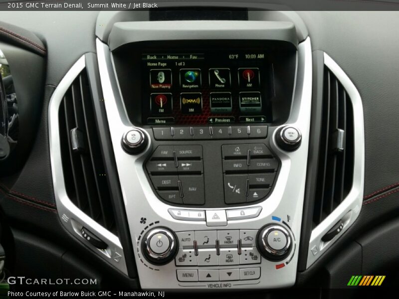 Summit White / Jet Black 2015 GMC Terrain Denali