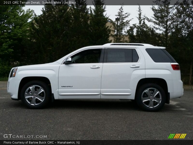 Summit White / Jet Black 2015 GMC Terrain Denali