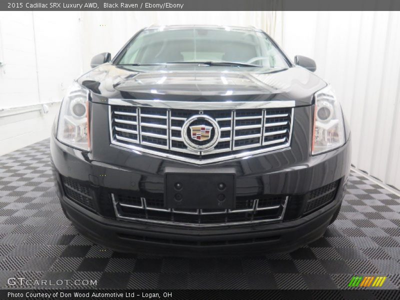 Black Raven / Ebony/Ebony 2015 Cadillac SRX Luxury AWD