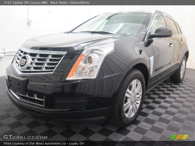 Black Raven / Ebony/Ebony 2015 Cadillac SRX Luxury AWD