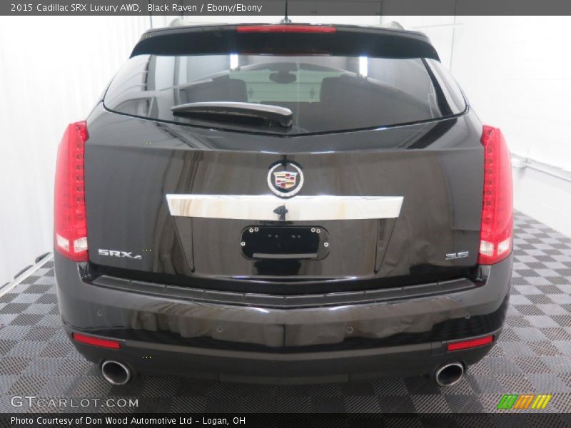 Black Raven / Ebony/Ebony 2015 Cadillac SRX Luxury AWD