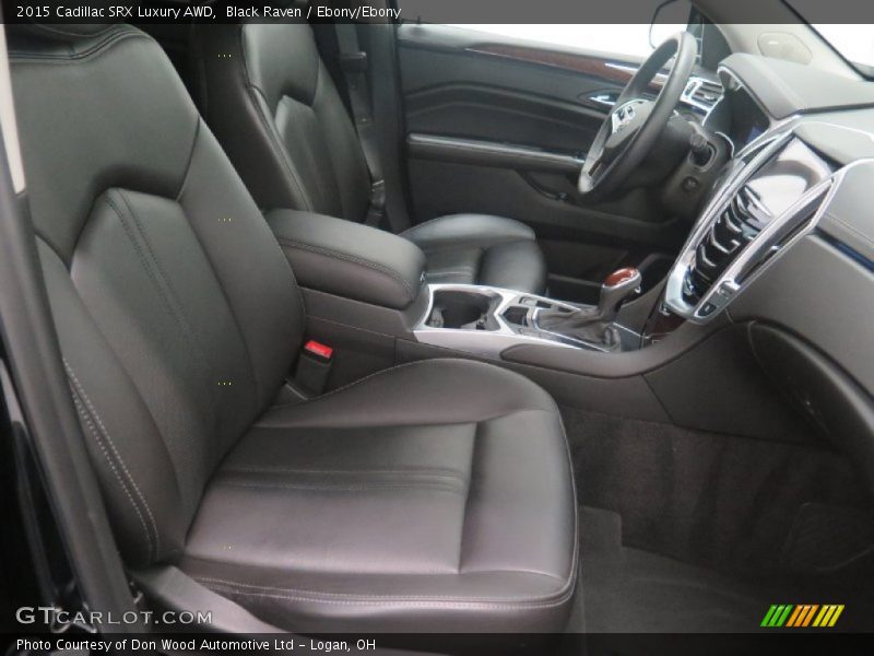 Black Raven / Ebony/Ebony 2015 Cadillac SRX Luxury AWD