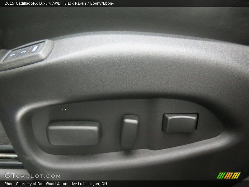 Black Raven / Ebony/Ebony 2015 Cadillac SRX Luxury AWD