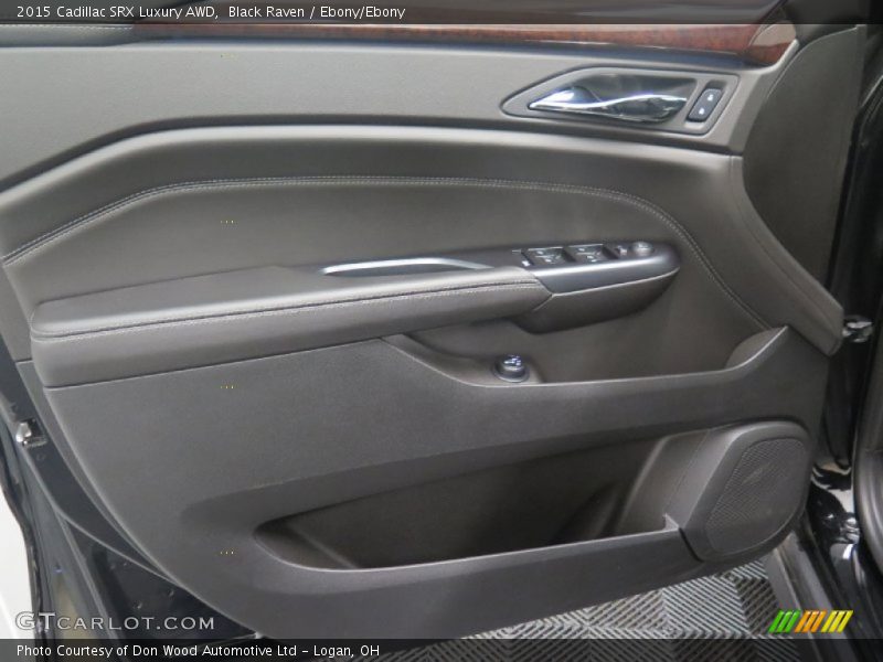 Black Raven / Ebony/Ebony 2015 Cadillac SRX Luxury AWD