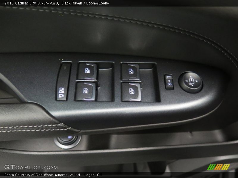 Black Raven / Ebony/Ebony 2015 Cadillac SRX Luxury AWD