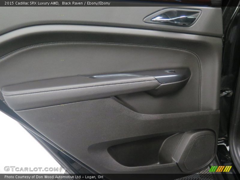 Black Raven / Ebony/Ebony 2015 Cadillac SRX Luxury AWD