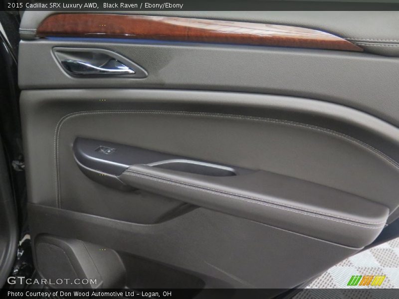 Black Raven / Ebony/Ebony 2015 Cadillac SRX Luxury AWD
