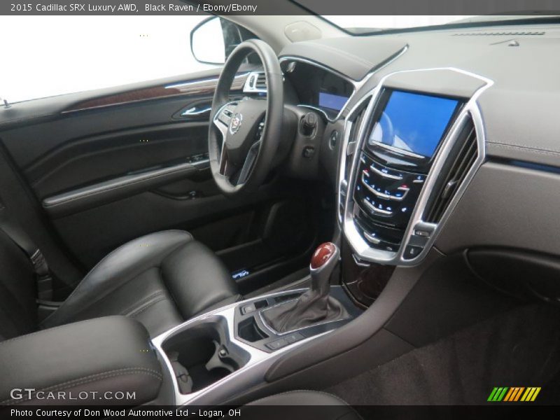 Black Raven / Ebony/Ebony 2015 Cadillac SRX Luxury AWD