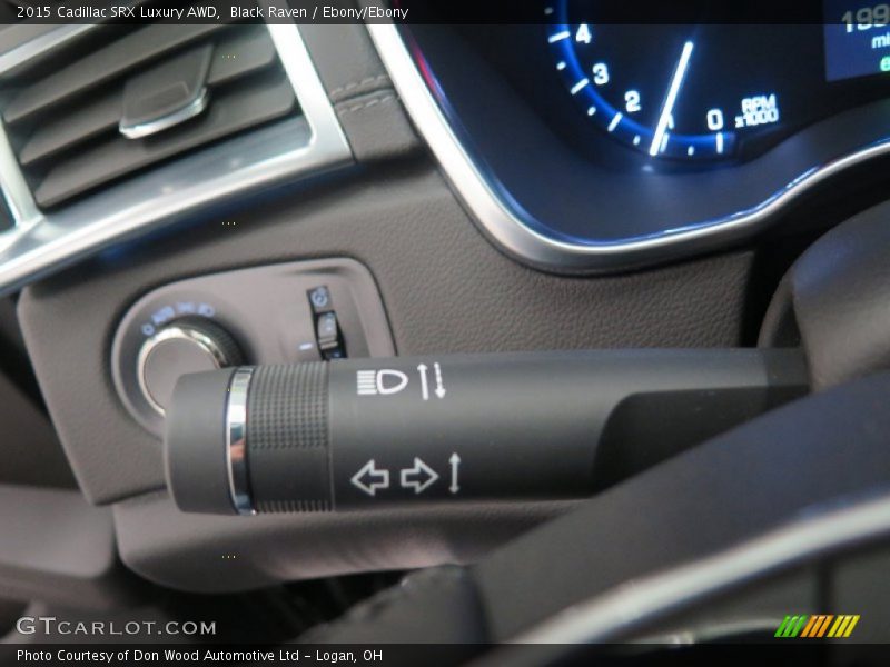 Black Raven / Ebony/Ebony 2015 Cadillac SRX Luxury AWD