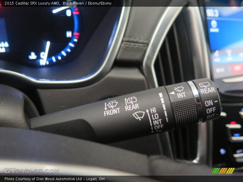 Black Raven / Ebony/Ebony 2015 Cadillac SRX Luxury AWD