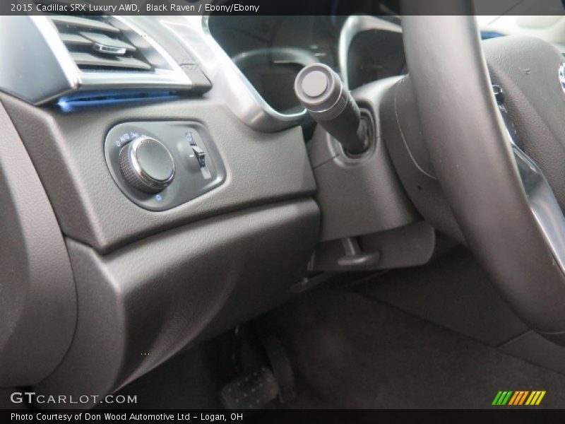 Black Raven / Ebony/Ebony 2015 Cadillac SRX Luxury AWD