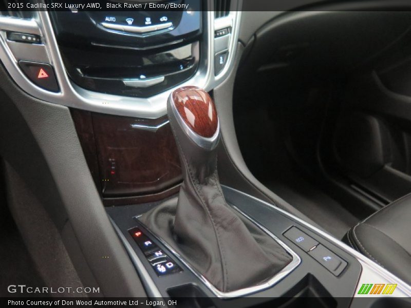 Black Raven / Ebony/Ebony 2015 Cadillac SRX Luxury AWD
